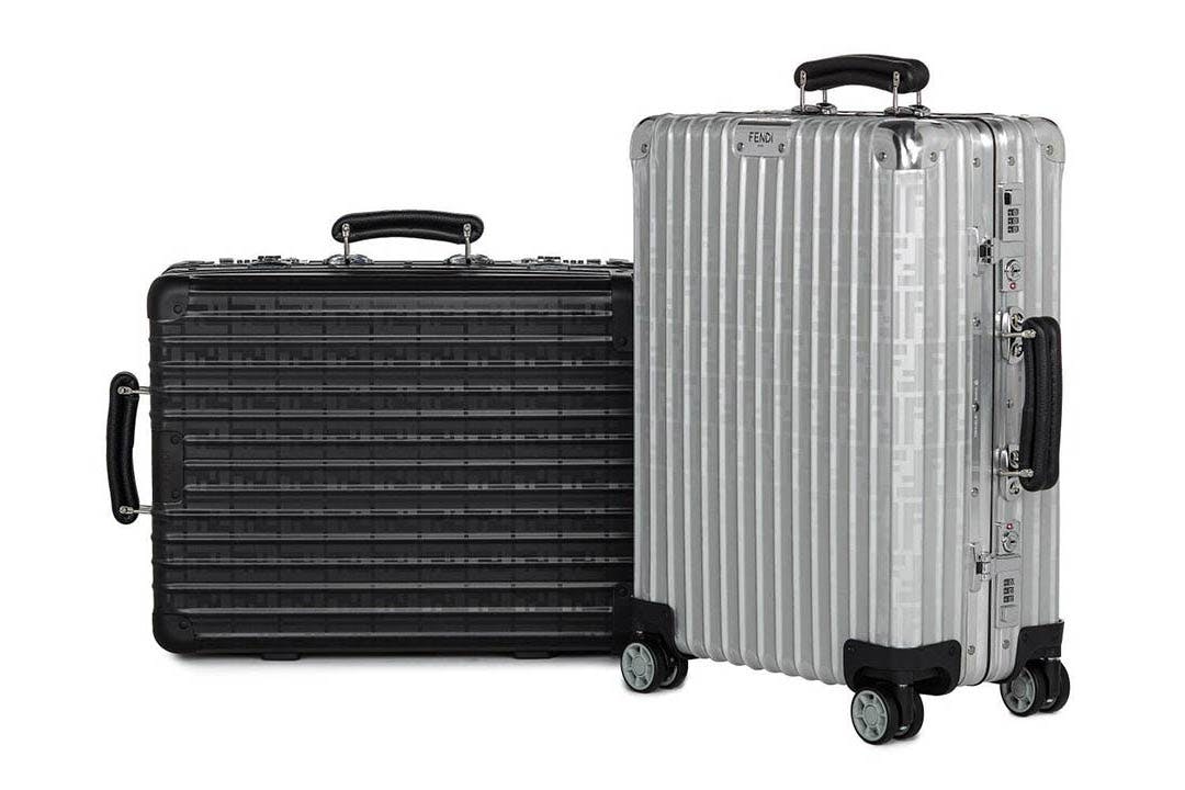 A PAIR OF LIMITED EDITION RED ALUMINUM SUITCASES, RIMOWA X SUPREME