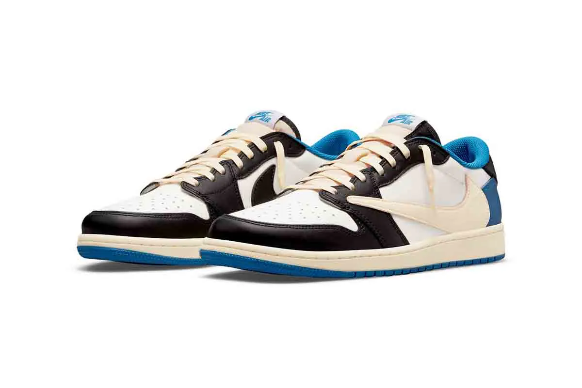 Air Jordan 1 Low Travis Scott Fragment Shoes