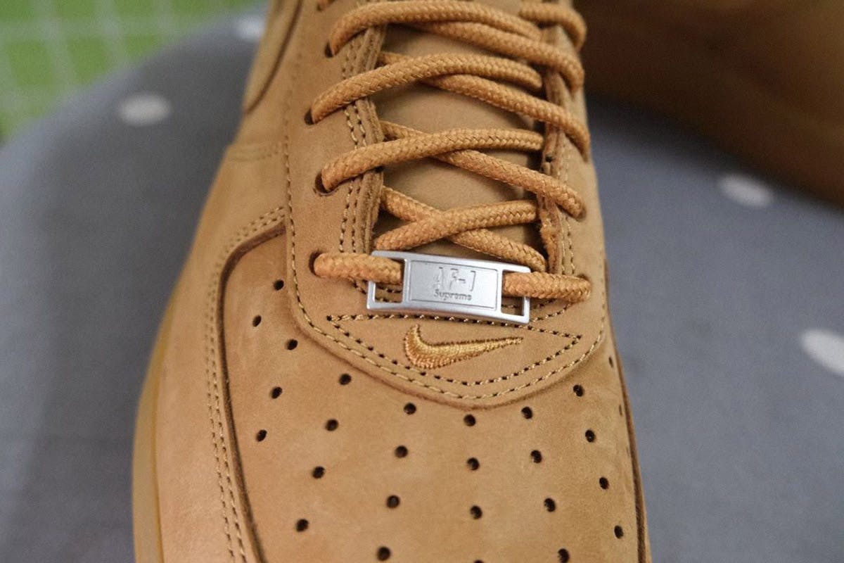 Supreme x Nike Air Force 1 Low 'Baroque Brown' Release Date