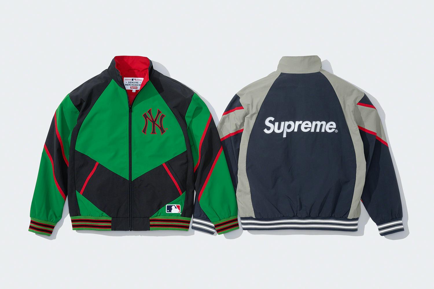 Supreme NewYorkYankeesTrackJacketシュプリーム Supreme x New York Yankees FW21 Collection: Release Info