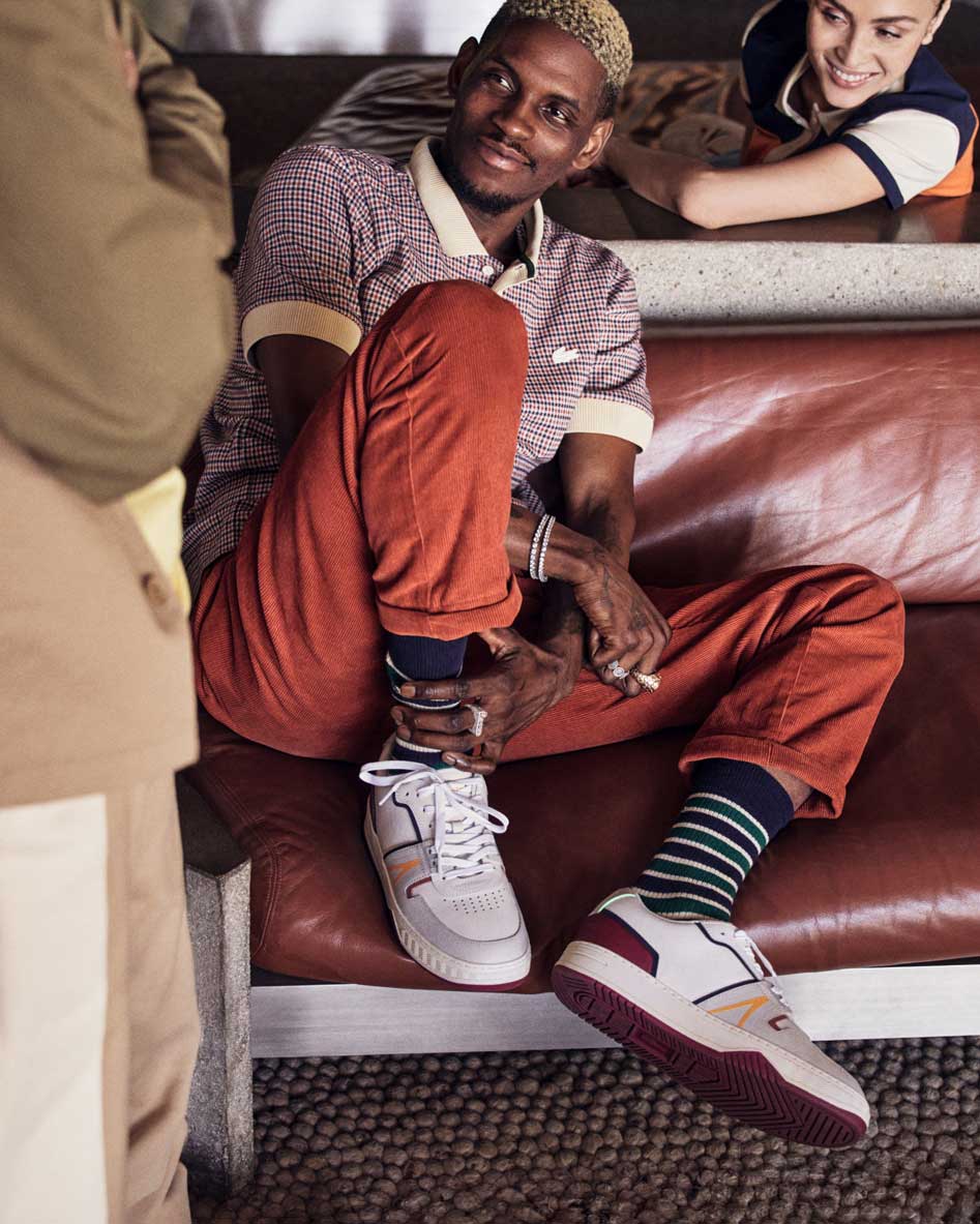 Lacoste's L001 Sneaker Campaign with A$AP Nast