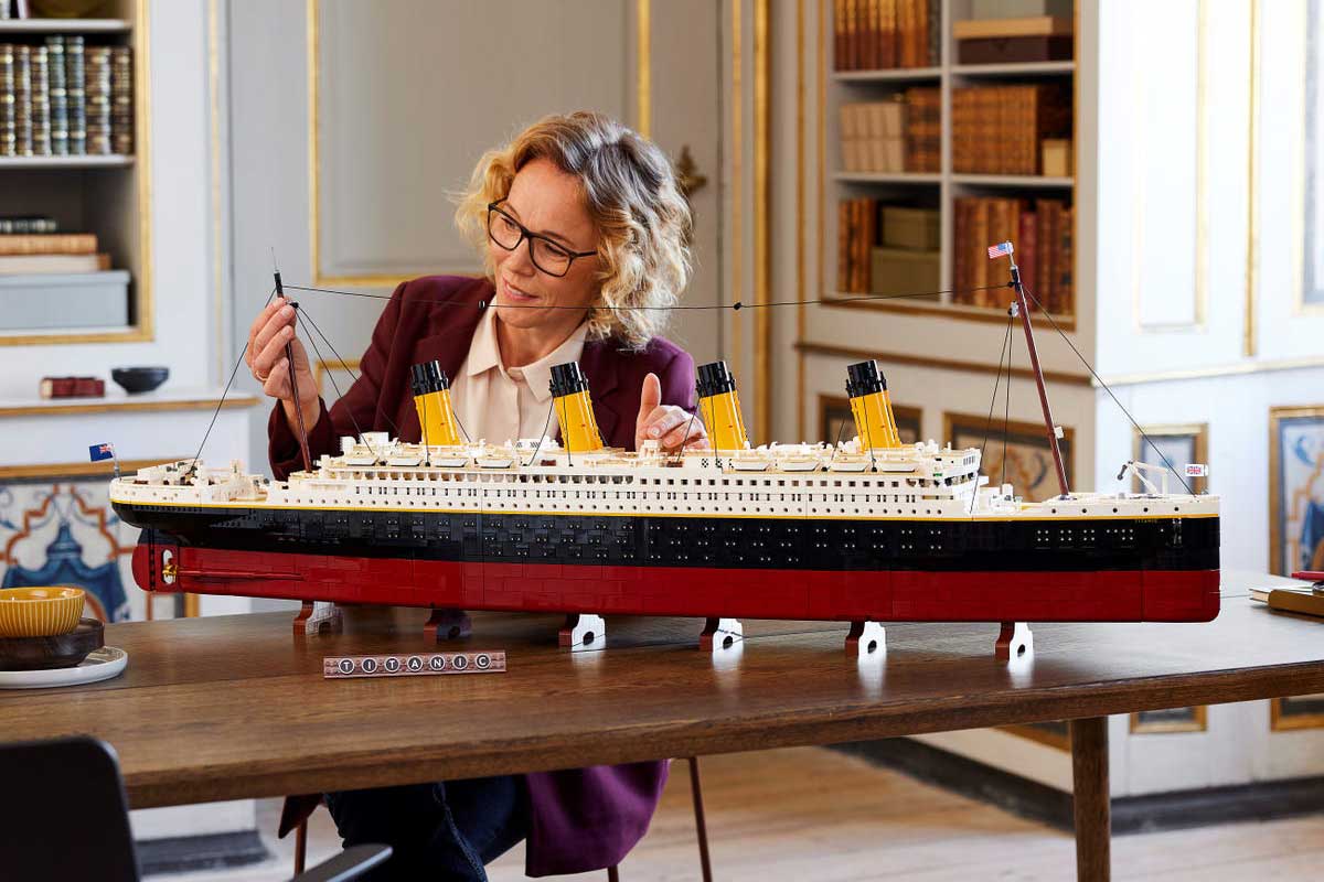 lego titanic model set kit price buy online size biggest pieces