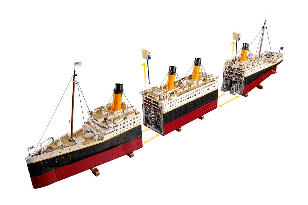 lego titanic model set kit price buy online size biggest pieces