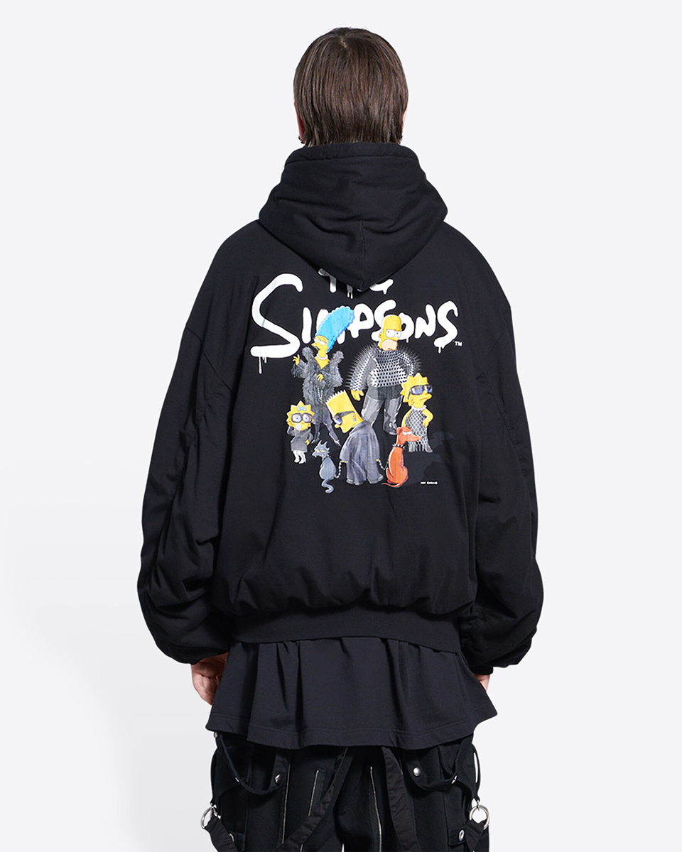 balenciaga simpsons collab clothing merch drop release date info buy price
