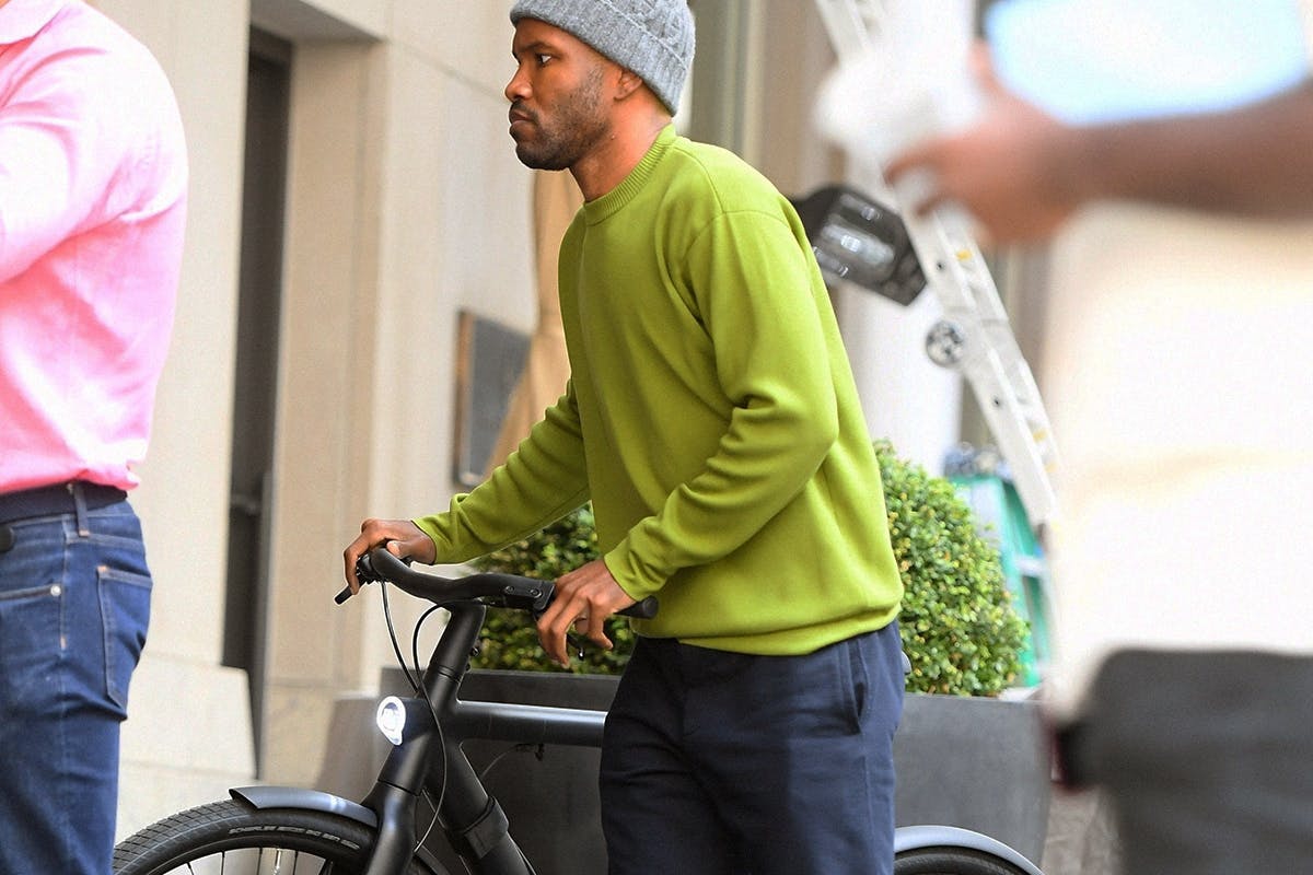 Frank Ocean & Tyler the Creator Go For a Bike Ride Together