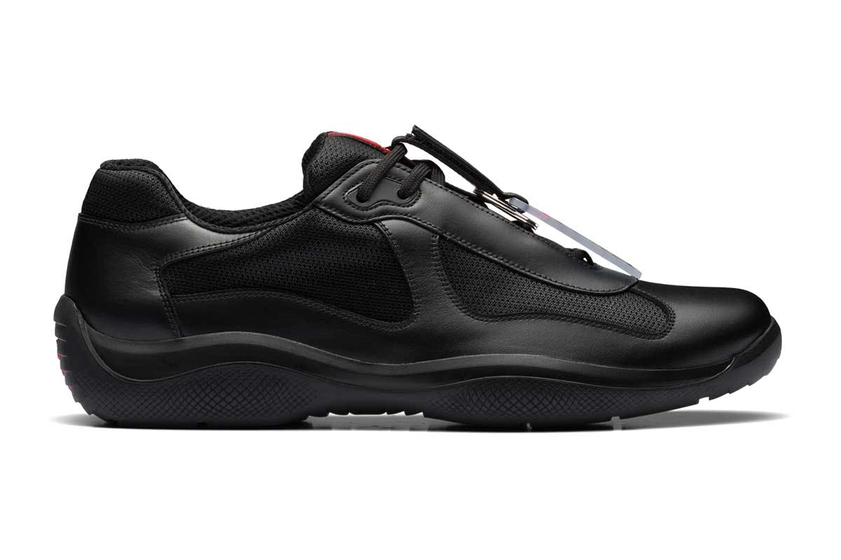 Prada's America's Cup Sneaker Original Colorways, Velcro