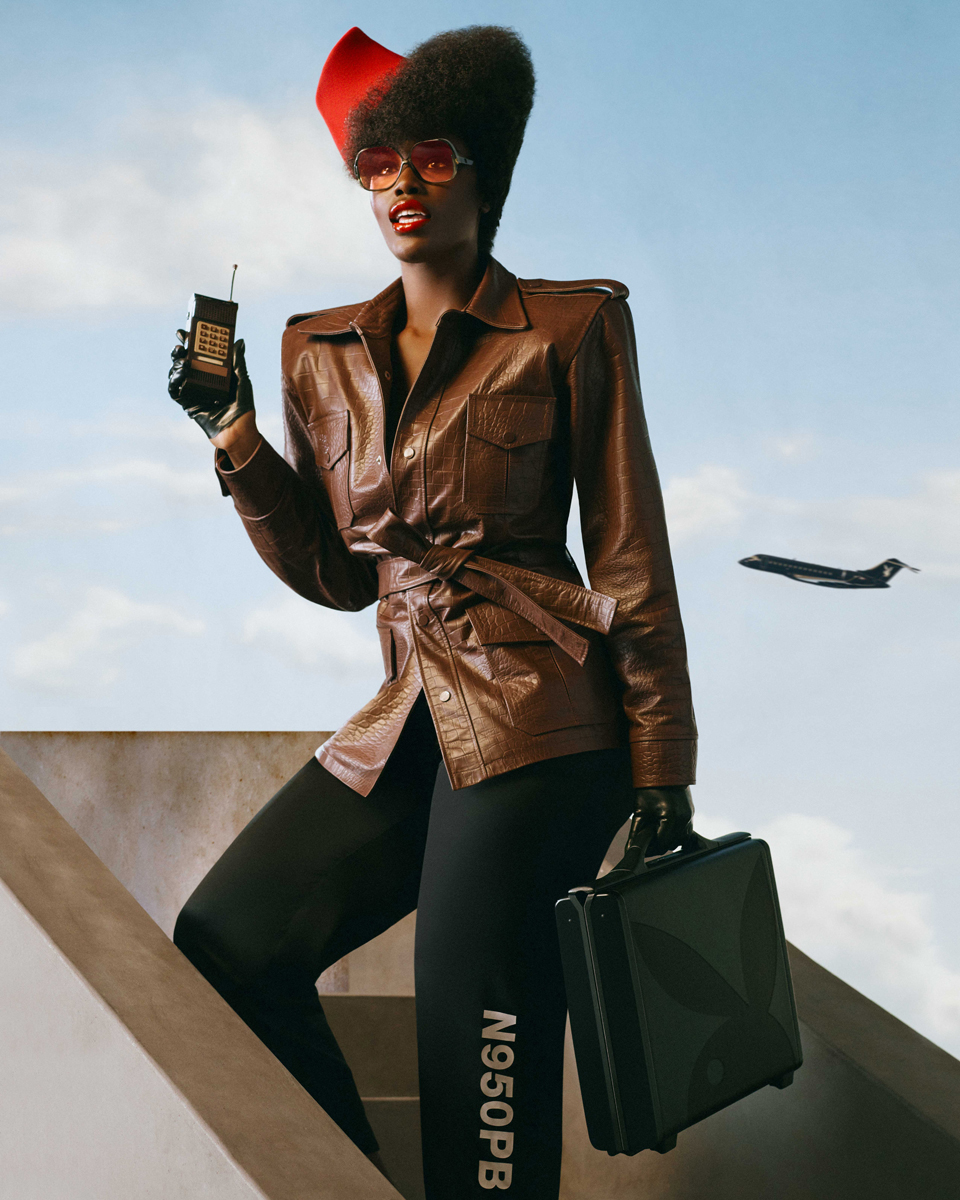 playboy bigbunny clothing luxury lifestyle label brand jet lookbook campaign