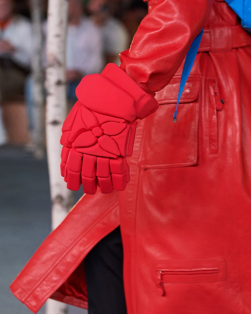 leather louis vuitton gloves