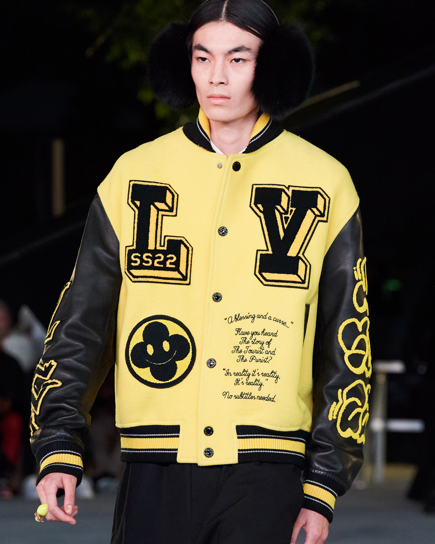 Louis Vuitton varsity jackets by Virgil Abloh