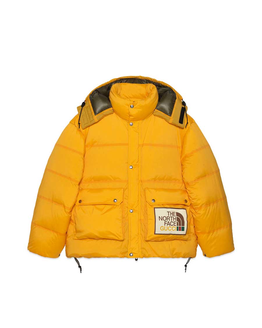 The North Face x Gucci nylon bomber jacket