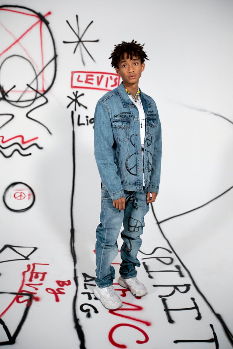 jaden smith levis 501 jeans trucker jacket type 3 collab release date info buy price collection where online website store