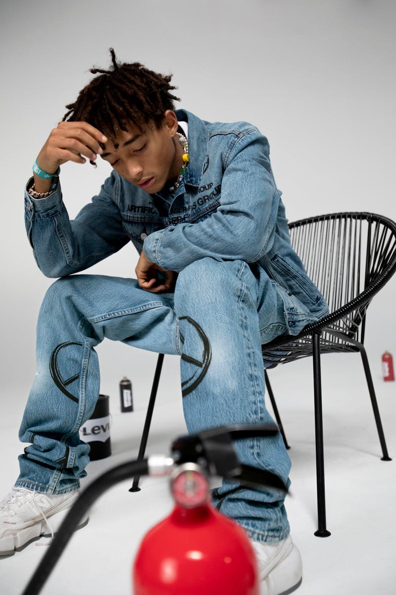 jaden smith levis 501 jeans trucker jacket type 3 collab release date info buy price collection where online website store