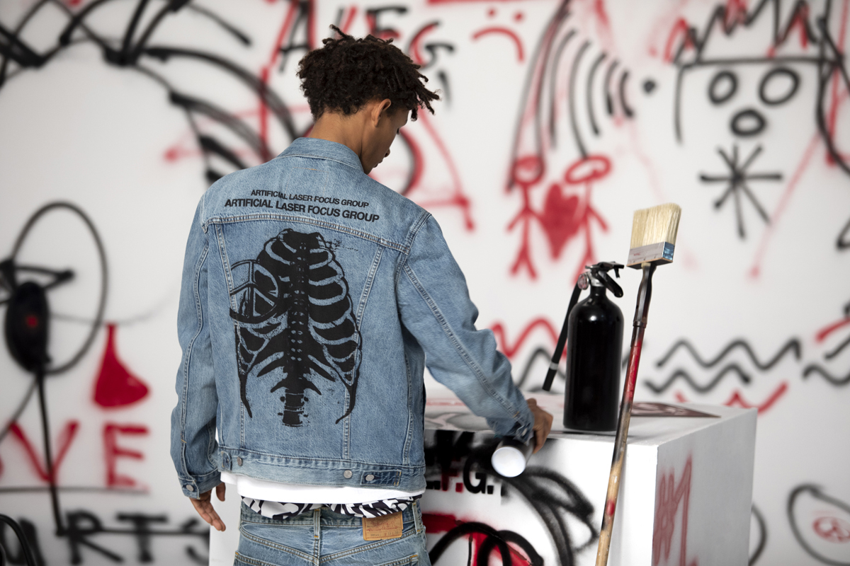 jaden smith levis 501 jeans trucker jacket type 3 collab release date info buy price collection where online website store