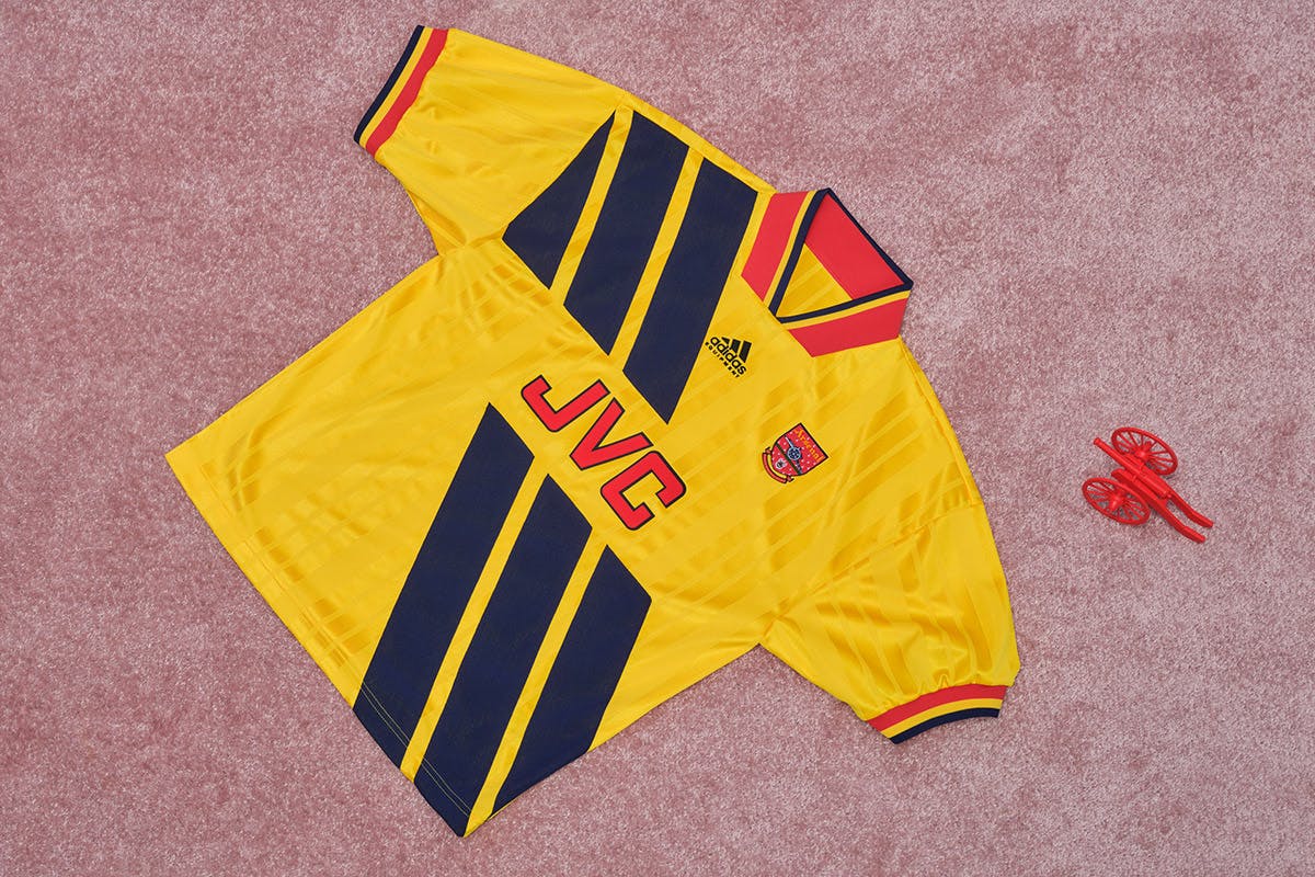 Arsenal & adidas Release 1993-94 Away Jersey Ahead of the Holidays