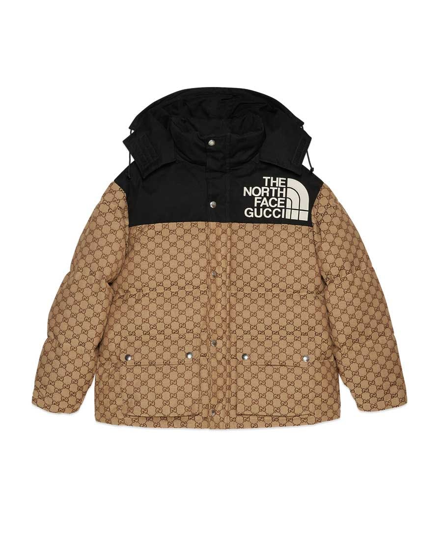 gucci the north face tnf fw21 second campaign collection collaboration drop release date info price buy nuptse release date lookbook jacket coat hat shoes list