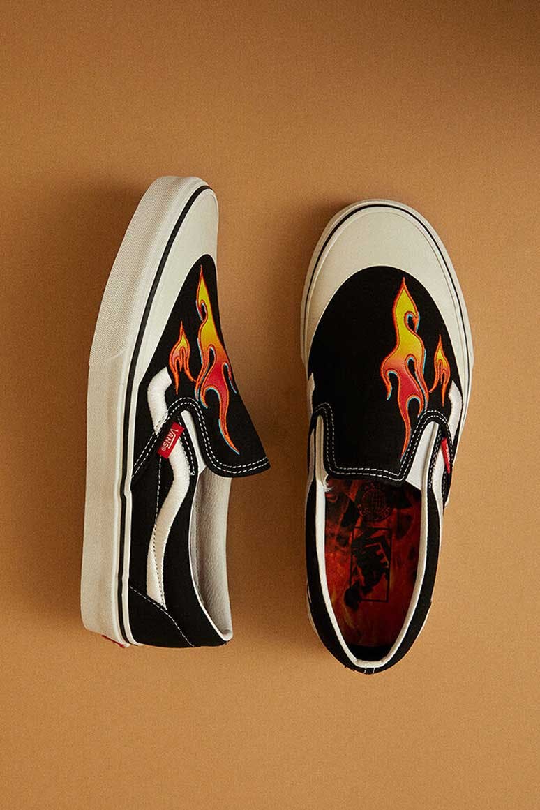 asap rocky vans collab pacsun mule slip on flames collab release date info buy price colorway