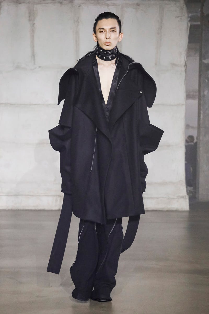 Rick Owens Fall/Winter 2022 Collection: Lightbulb Hats & Leather