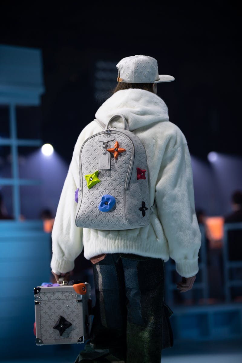 Virgil Abloh's FW22 Louis Vuitton Varsity Jackets, Bags Drop