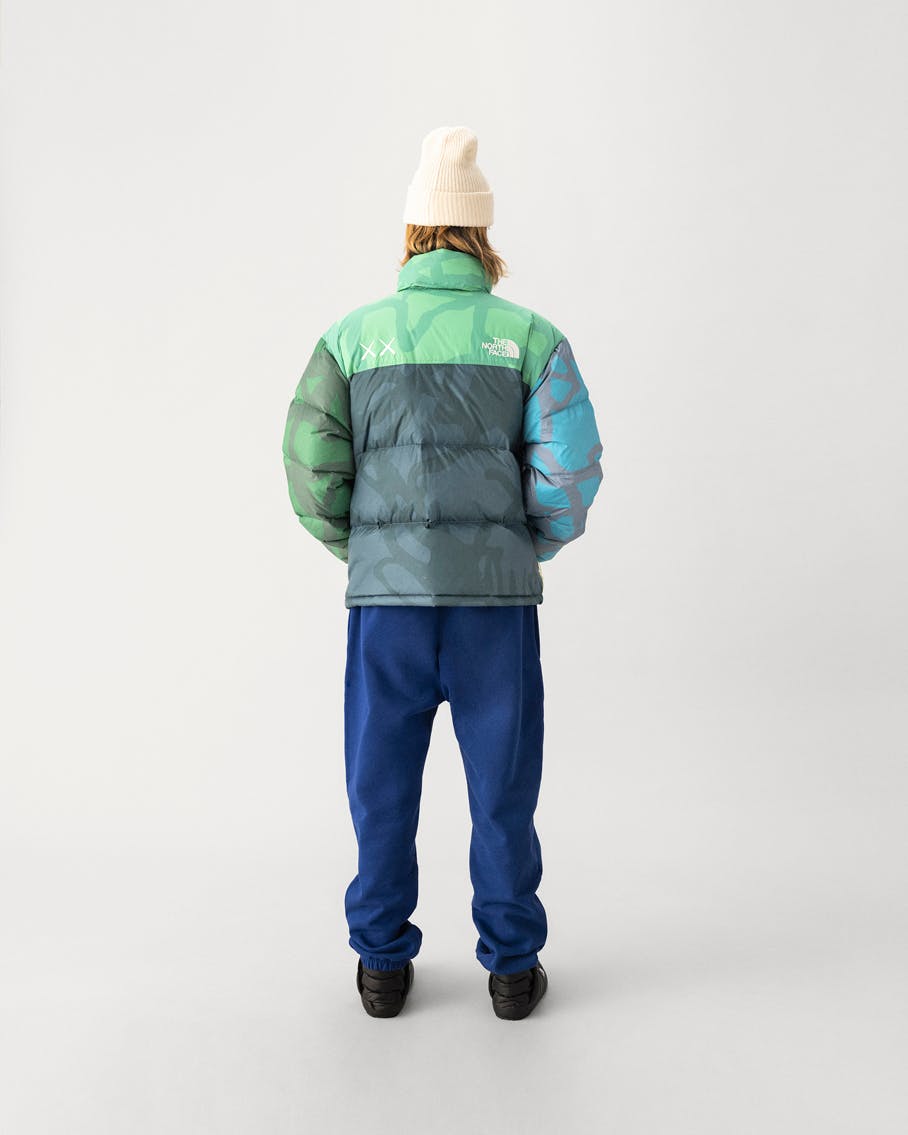 kaws the north face tnf collab collection lookbook price release date info buy web store resale nuptse fleece xx