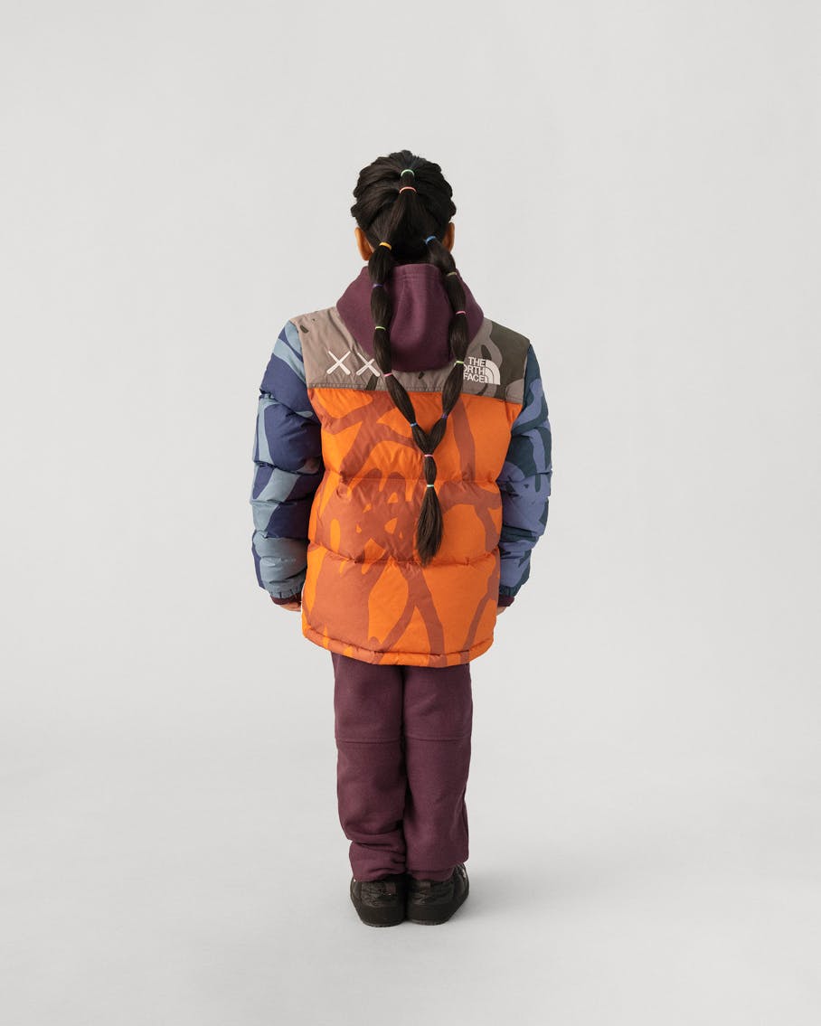 kaws the north face tnf collab collection lookbook price release date info buy web store resale nuptse fleece xx