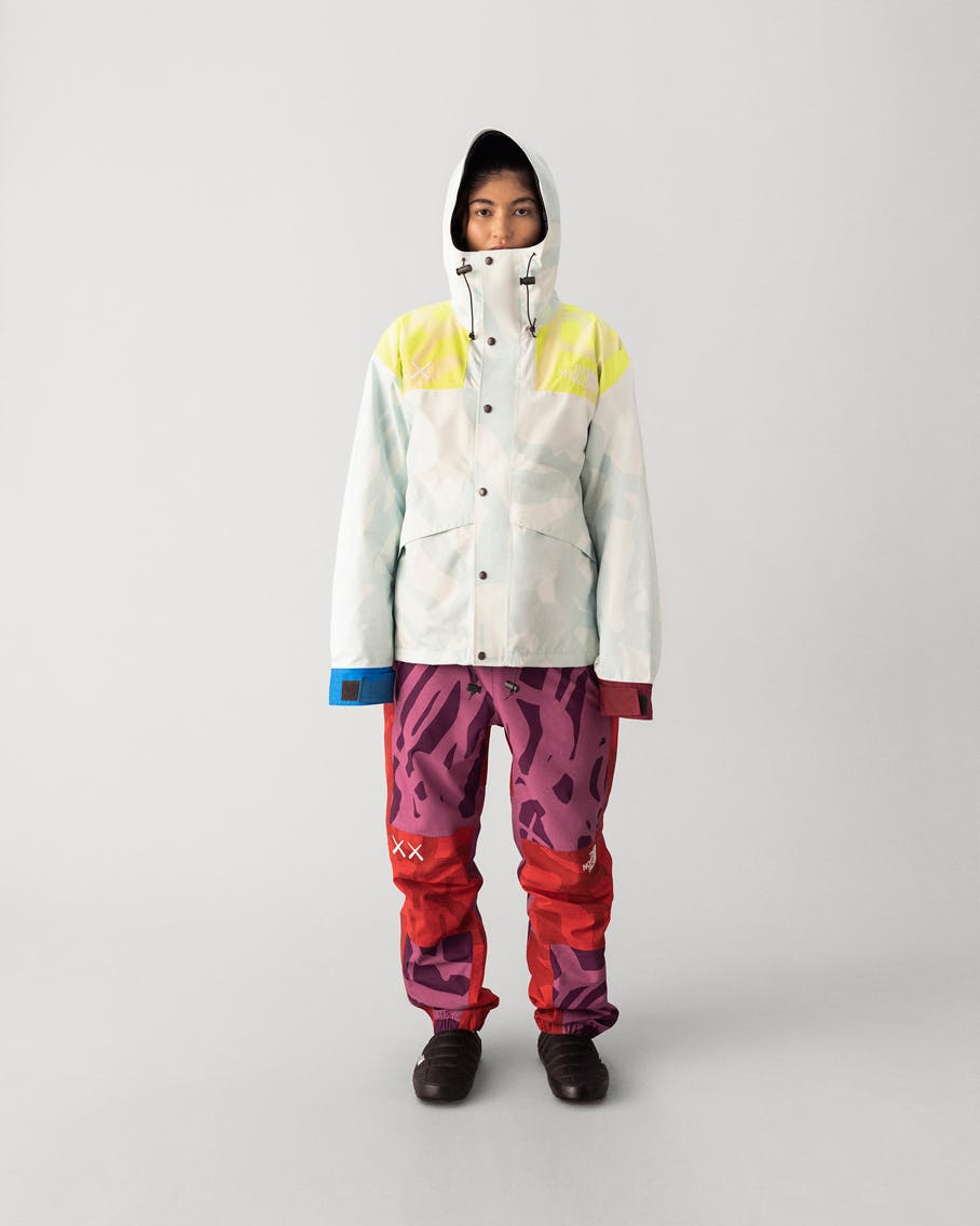 kaws the north face tnf collab collection lookbook price release date info buy web store resale nuptse fleece xx