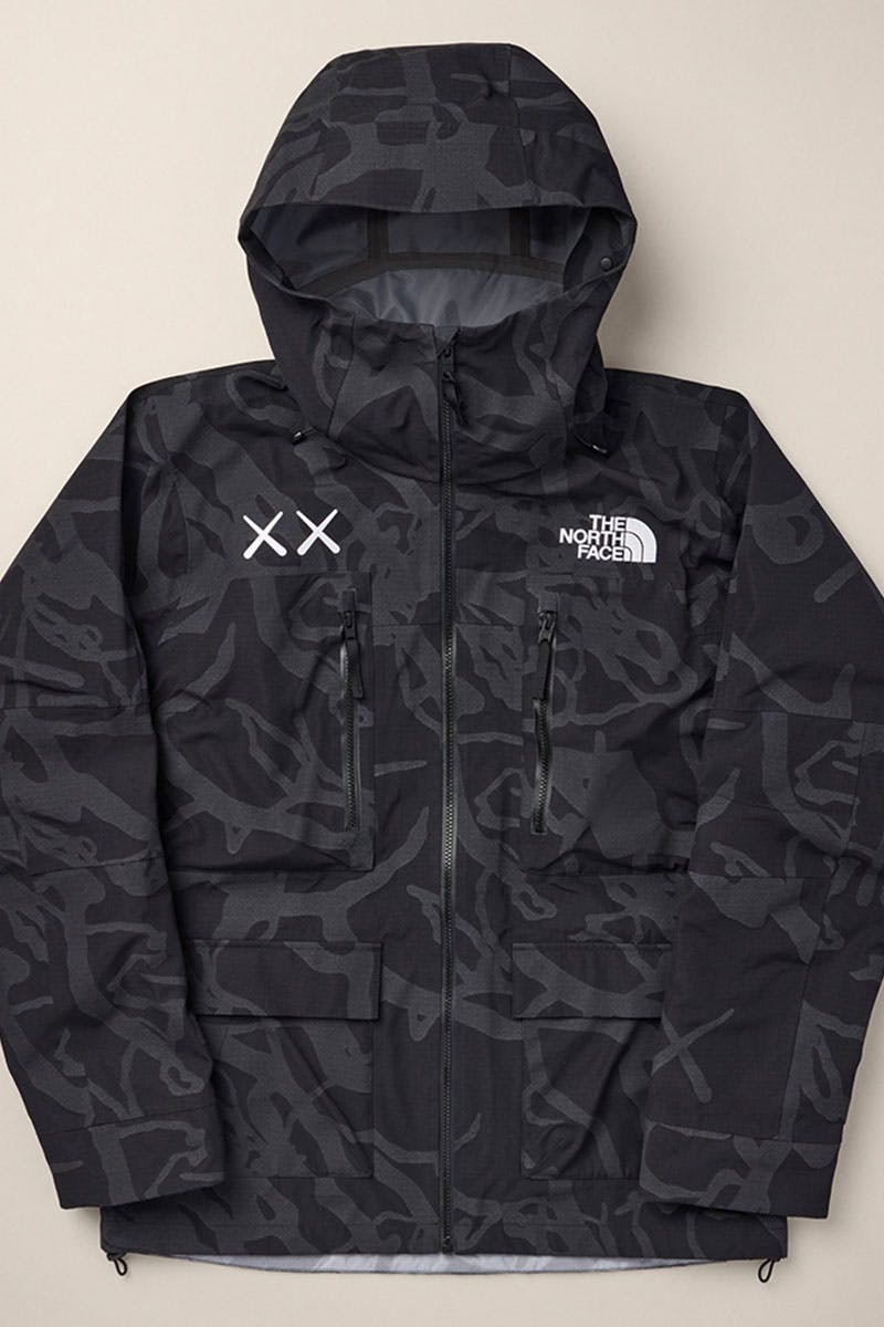 kaws the north face tnf collab collection lookbook price release date info buy web store resale nuptse fleece xx