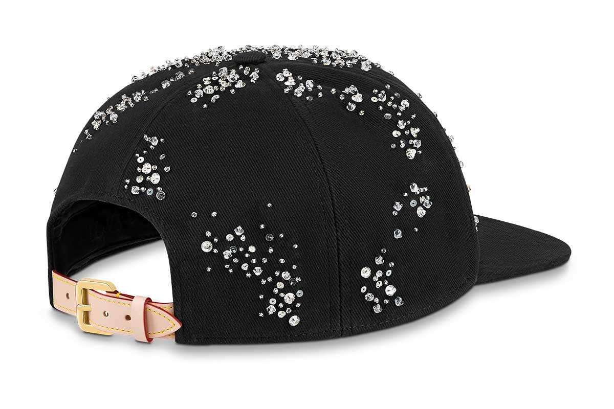 Louis Vuitton LV Script Crystals Cap