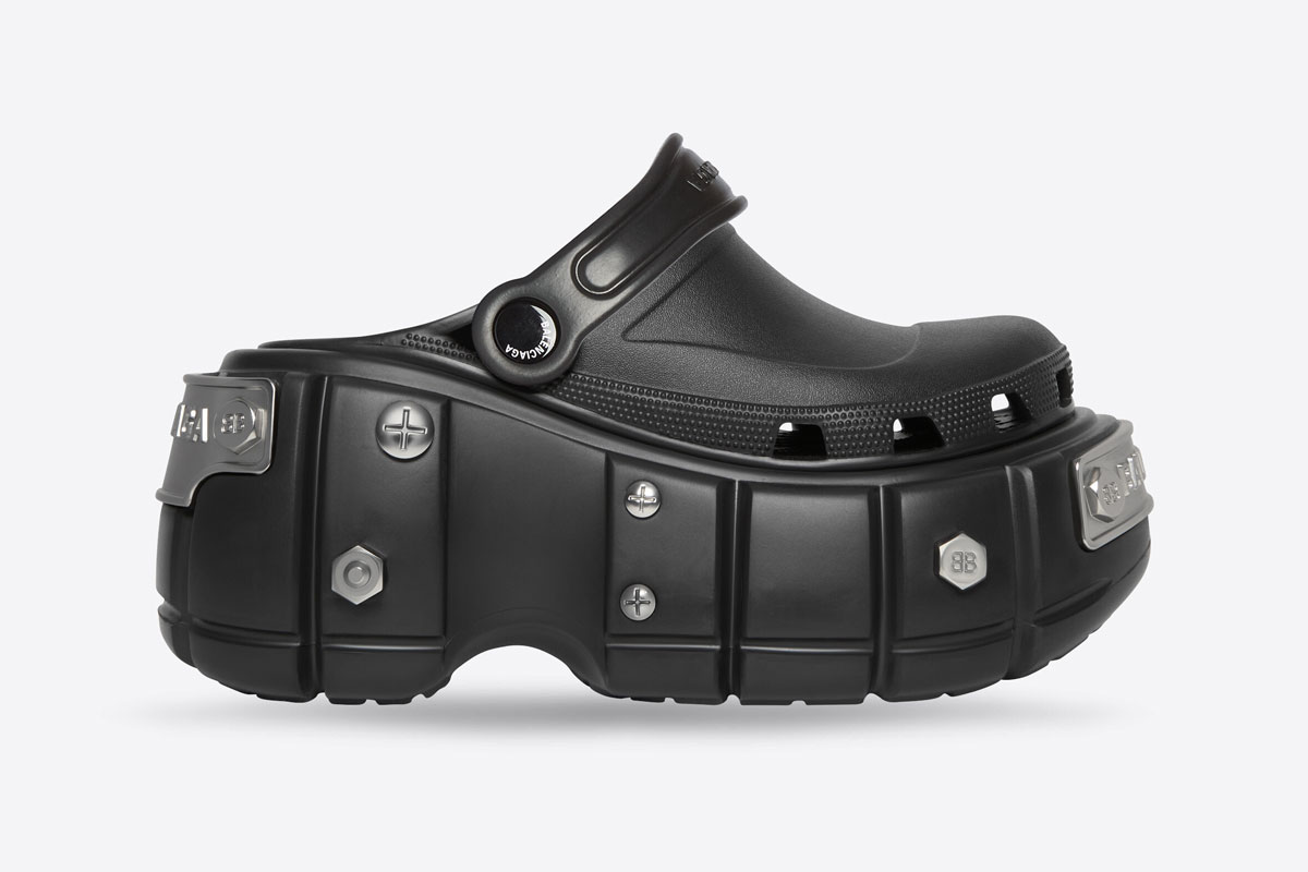 Balenciaga x Crocs™ Men's Hardcrocs™ Platform Clogs