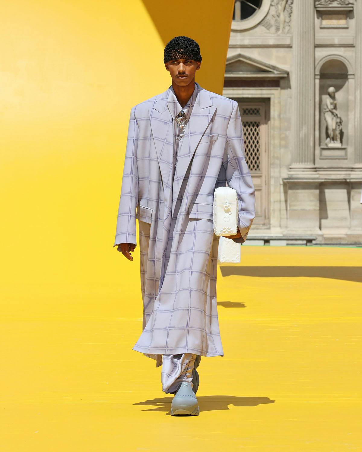 Louis Vuitton takes a dip in hot day 2 of menswear