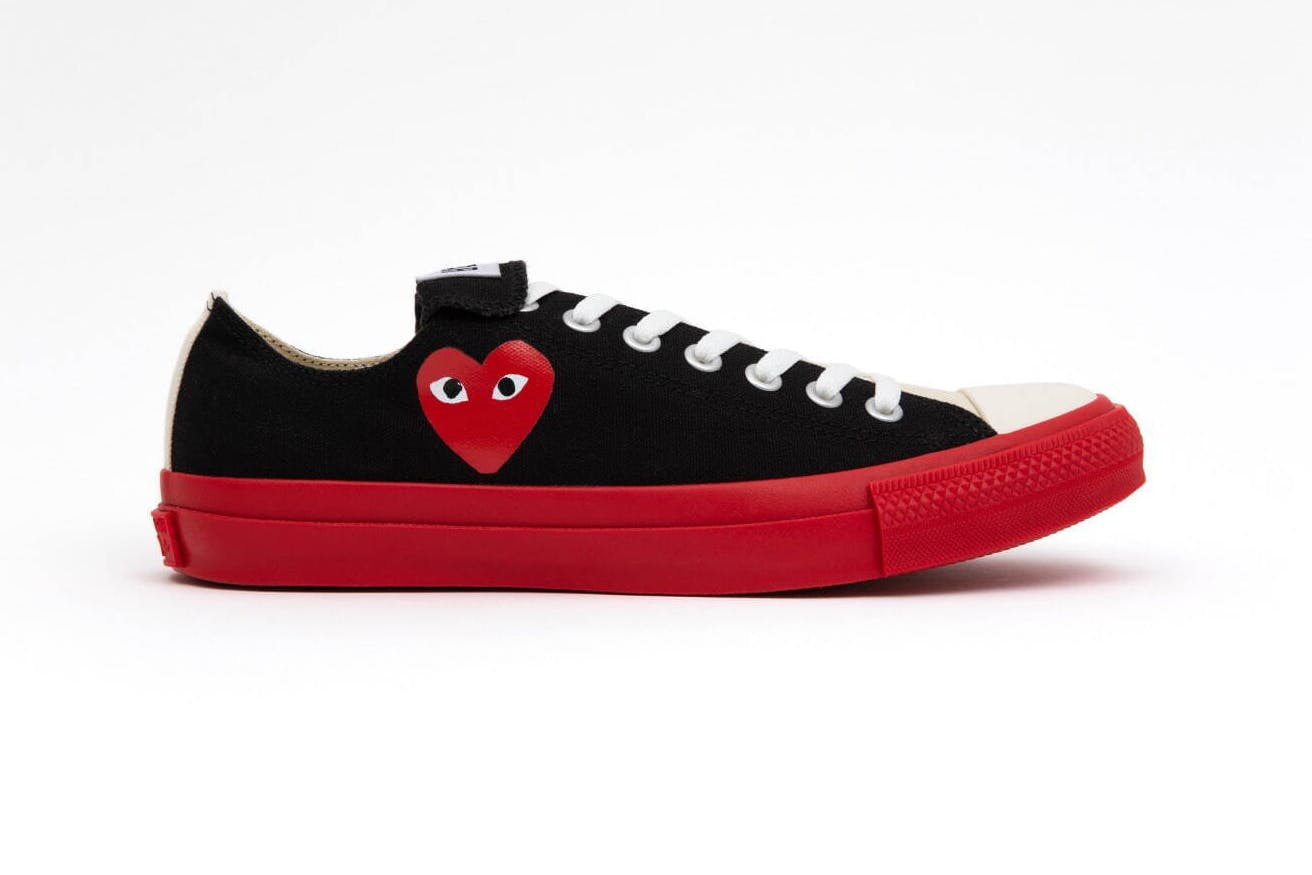 CdG Play & Converse Drop New Collab Sneakers: Price, Release Date