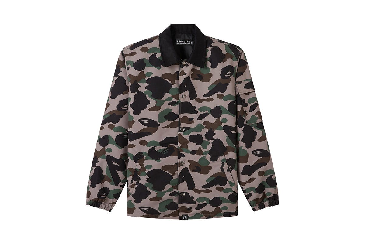 A.P.C Leans into BAPE for a Camo-Heavy Collection