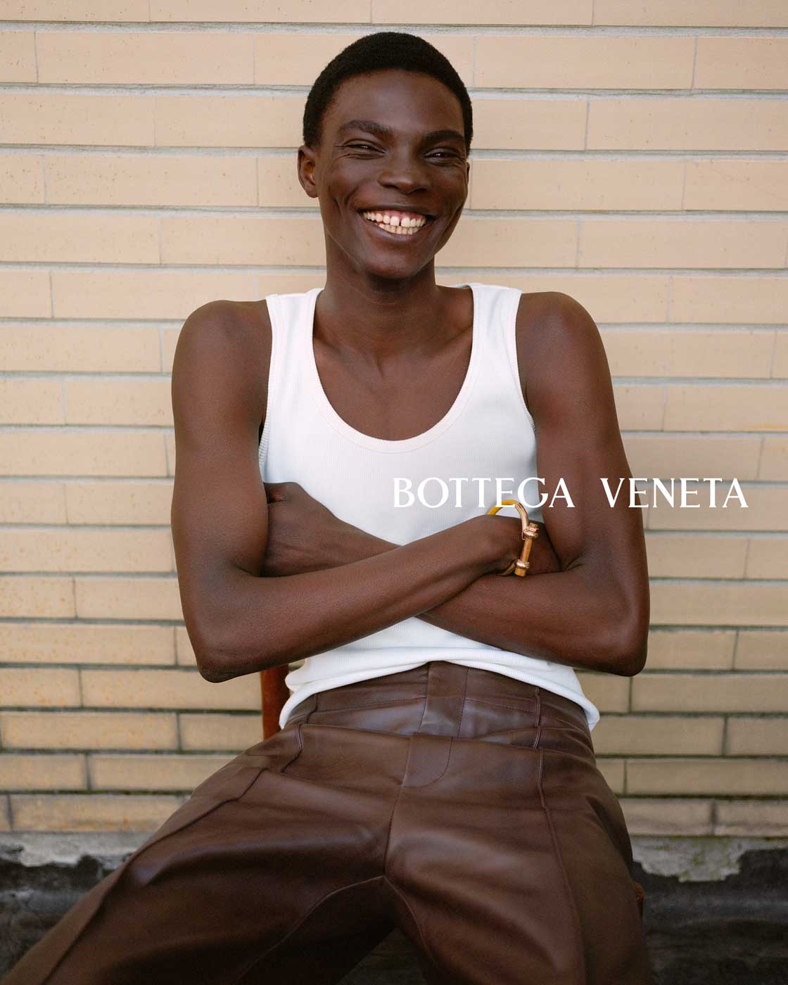 Bottega Veneta's Trompe L'oeil Leather Jeans & Shirts Ain't Cheap