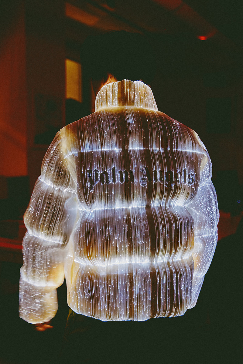 Jaqueta Palm Angels X Moncler 'Maya Lights Up The Future