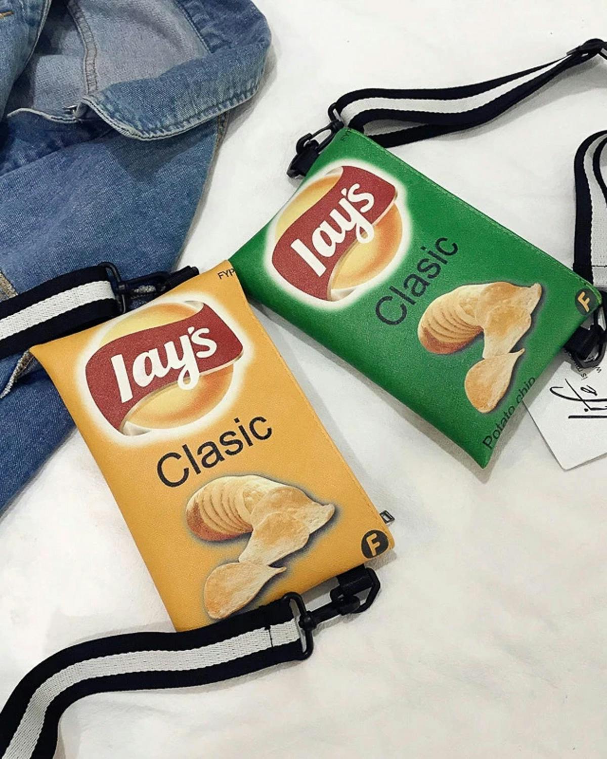 Balenciaga reveals a bag that looks like a Lay's chips packet