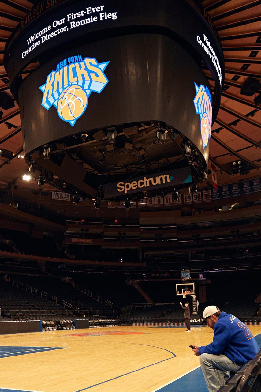 Ronnie Fieg Designed the New York Knicks' City Edition Jerseys