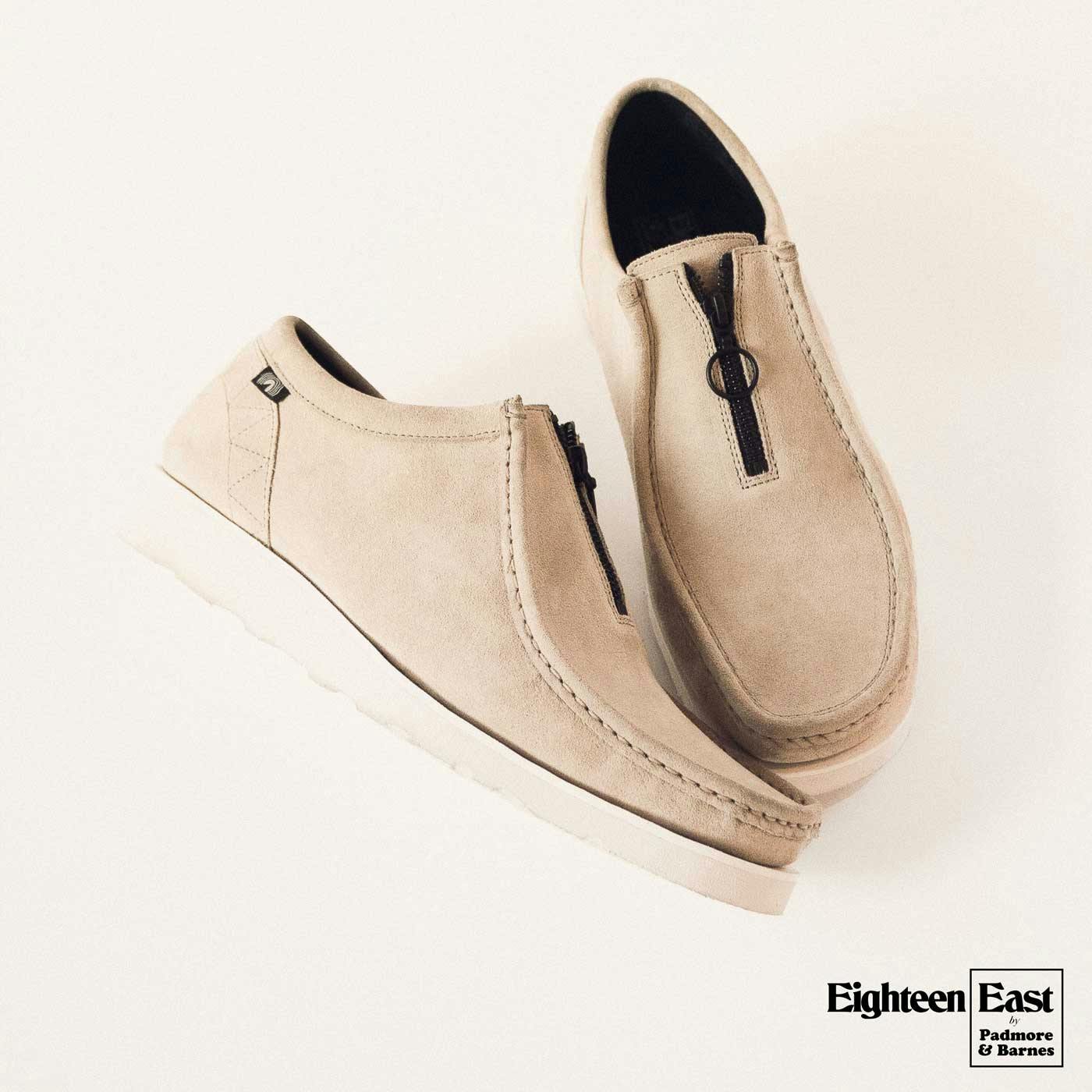 【新作入荷!!】  18 Hiker City a Into Boot Moc Barnes' & Padmore Zips East 靴