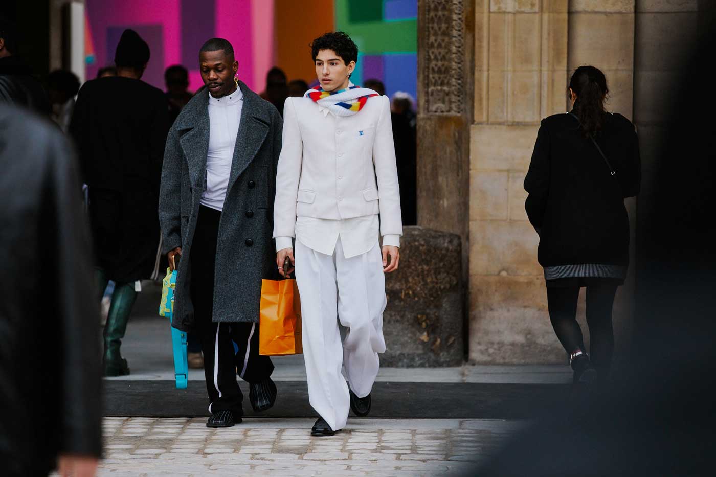 Jerry Lorenzo (Fear of God) street style at Paris Fashion Week 2019/2020 