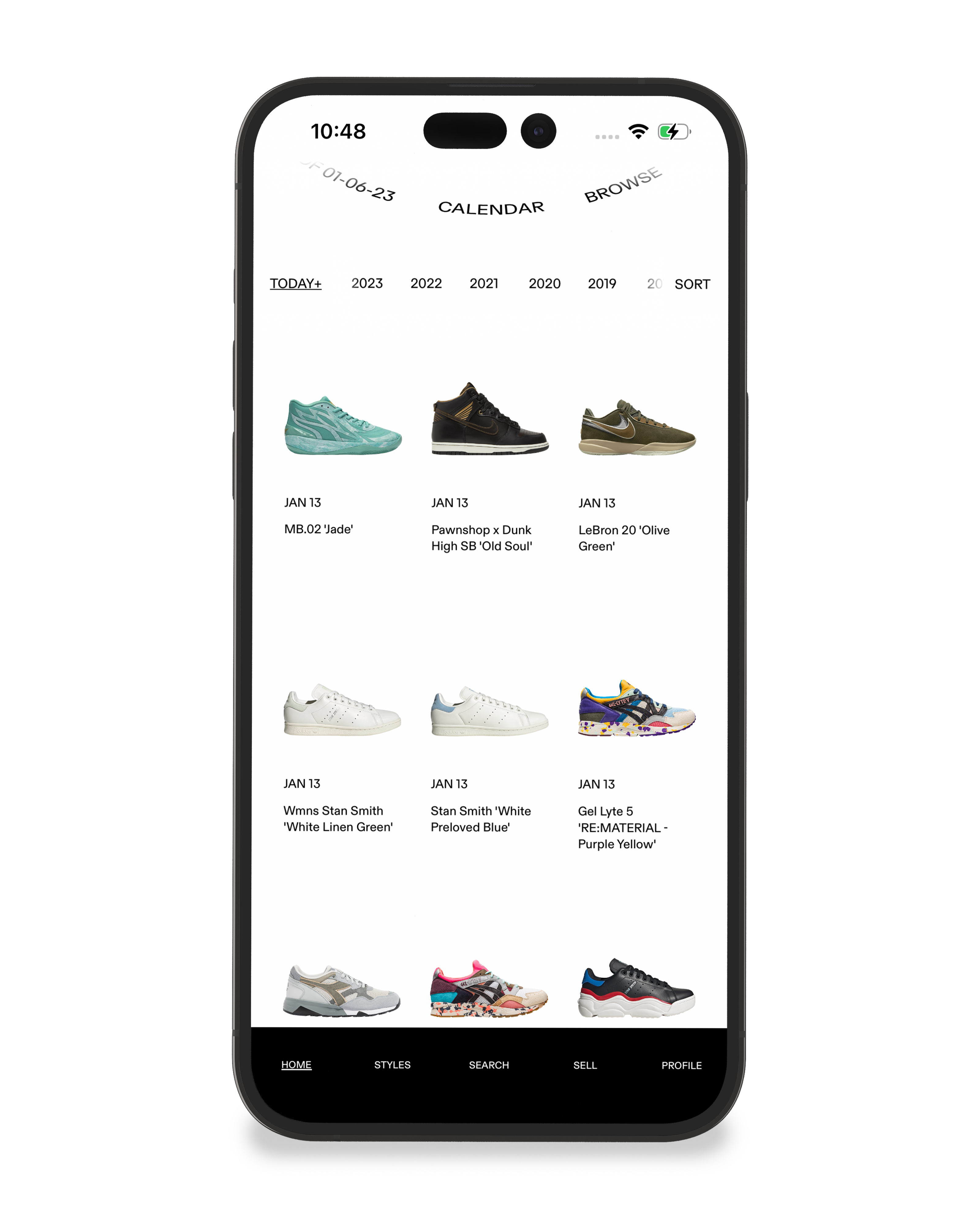Foot Locker Sneaker App