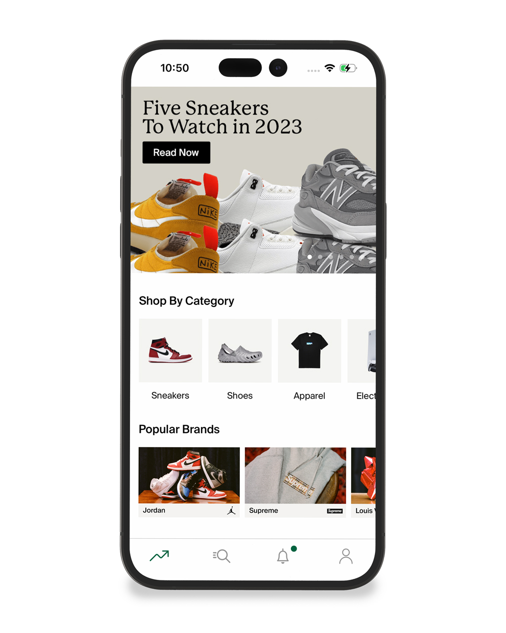 StockX Sneaker App