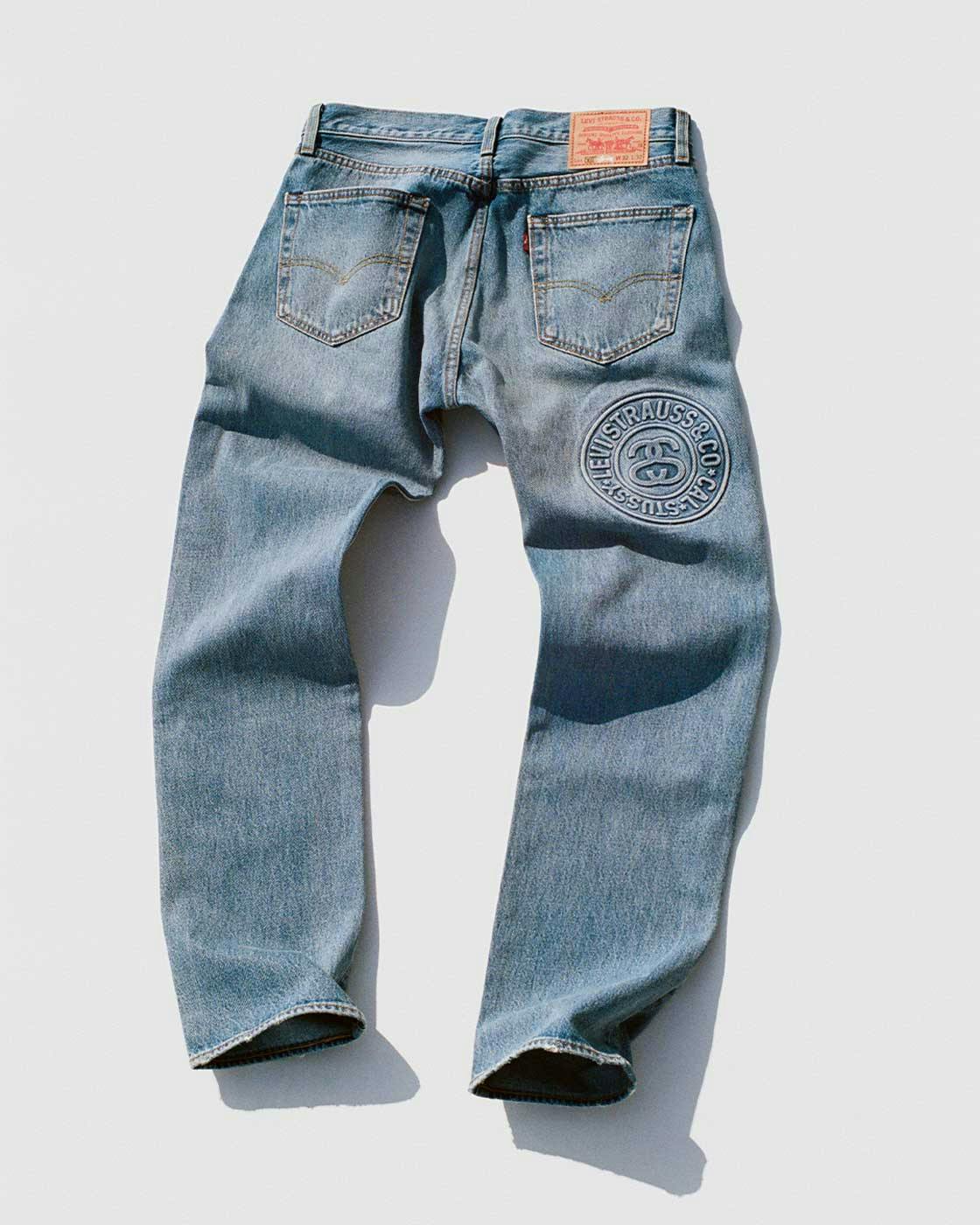 Stüssy & Levi's Remix 501 Denim Jeans With SS23 Collab