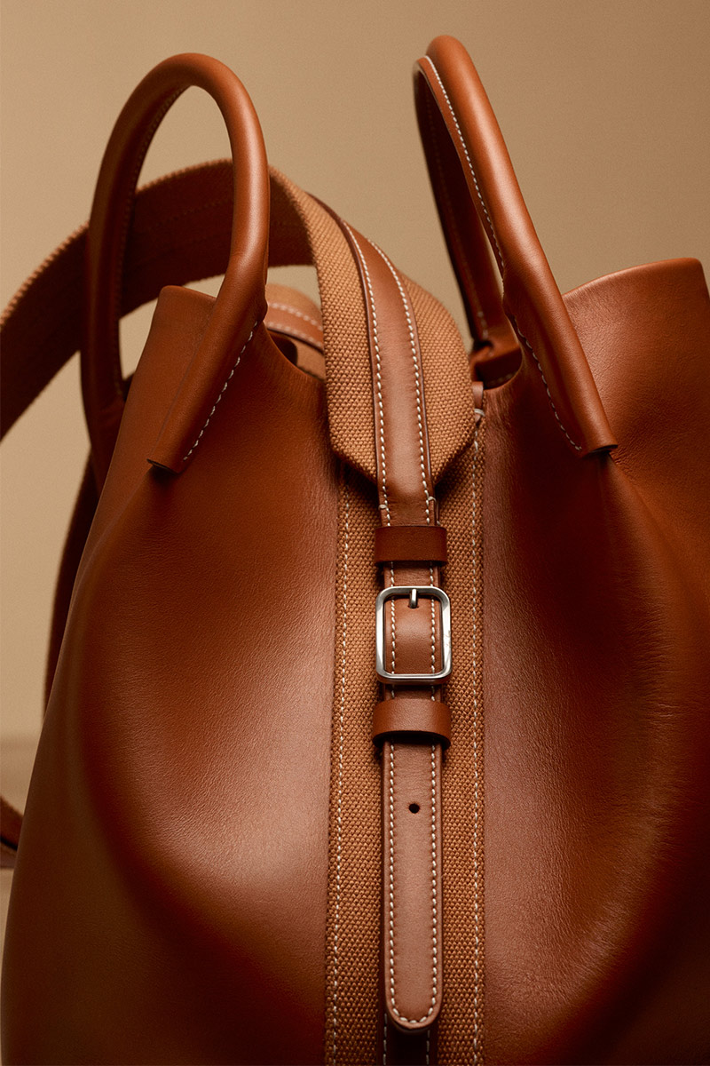 Loro Piana presents its new bag Bale - inspired by the finest cashmere  found in the highlands of Mongolia