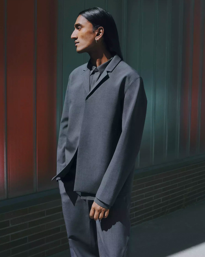 Arc’teryx Veilance grey suit