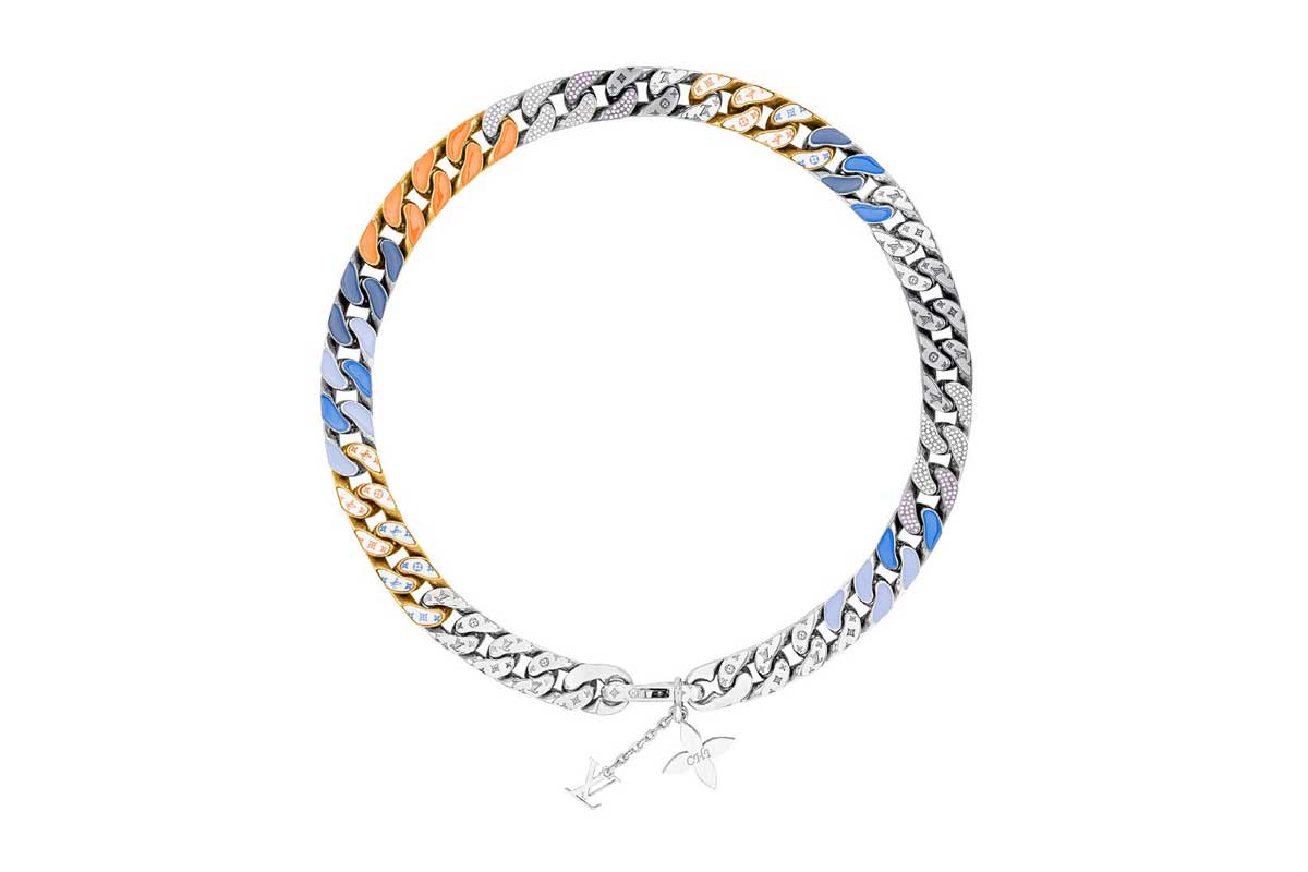 Louis Vuitton Louis Vuitton CHAIN LINKS NECKLACE  Chain link necklace, Mens  fashion jewelry, Link necklace