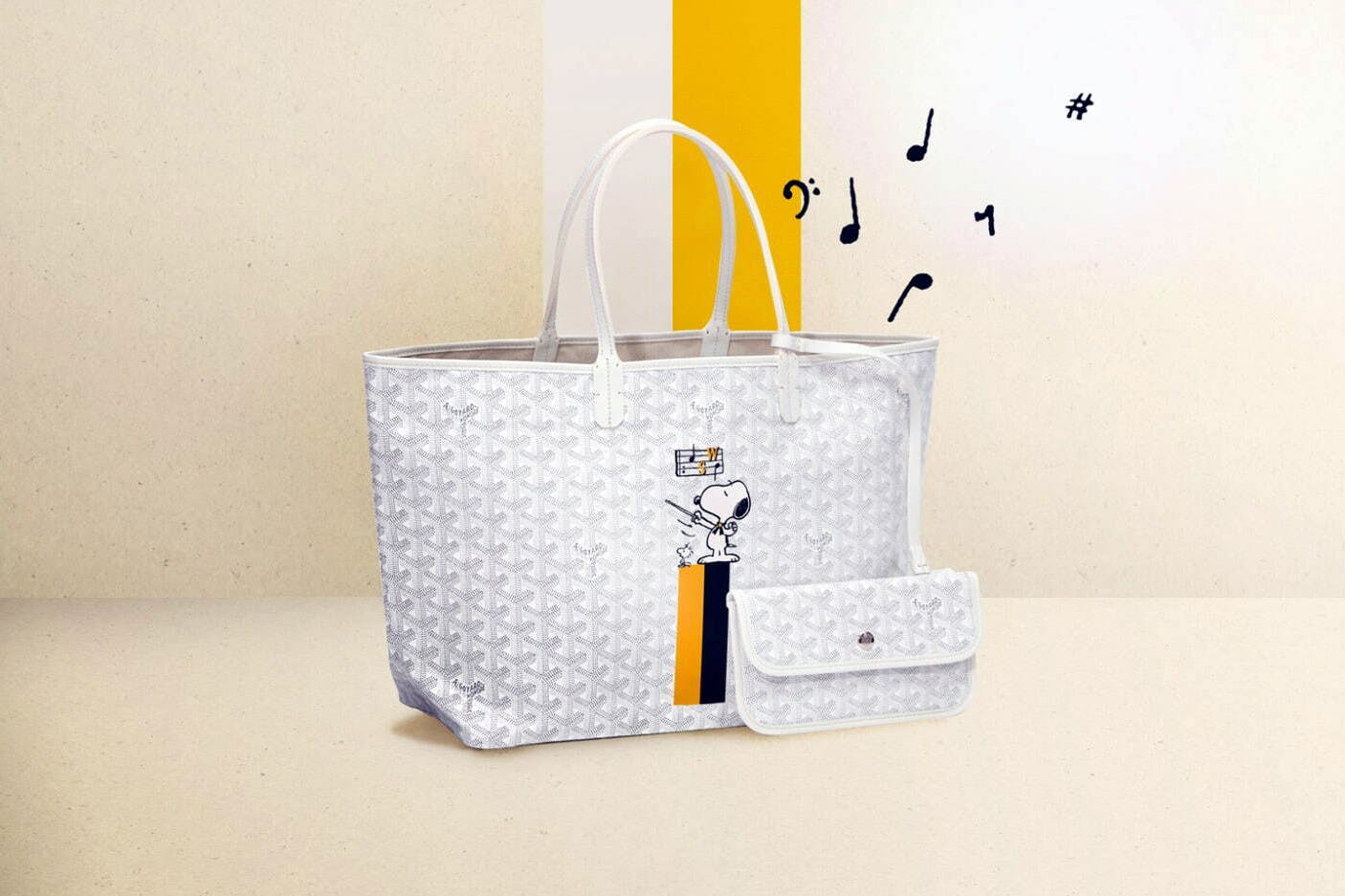 Goyard's Tote Bags & Wallets Receive Rare Snoopy Customizations