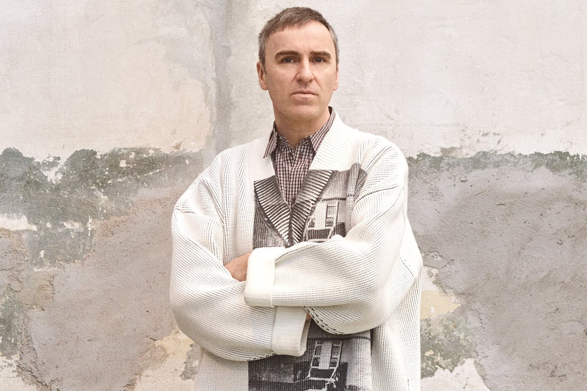 Raf Simons Interview: A Phone Call about the Nature of Art & Schitt's Creek