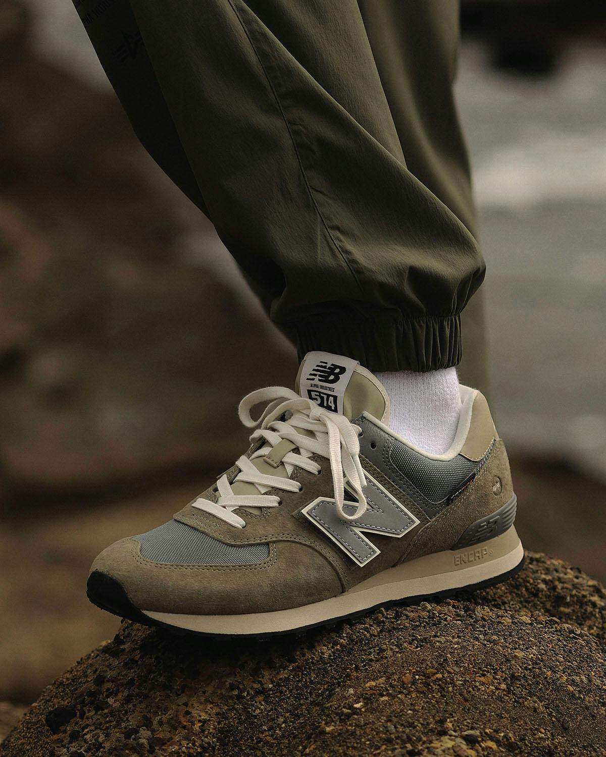 Kers Merg Succesvol Alpha Industries x New Balance 574: Release Date, Info