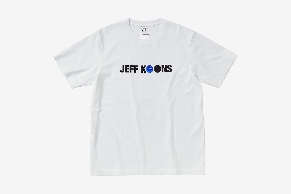 jeff koons uniqlo collaboration collection release date buy ut art