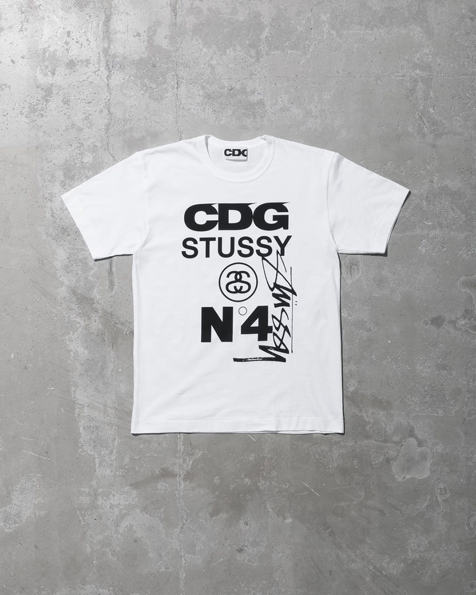 stussy cdg comme des garcons collaboration collection release date info buy hoodie coaches jacket tee shirt fw21 fall winter 2021 buy price