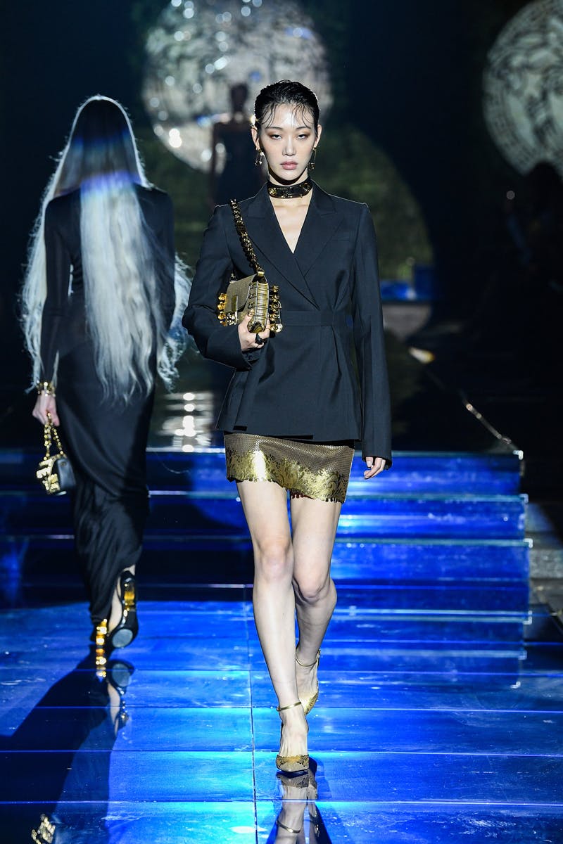 fendi versace fendace collab kim jones donatella swap collection watch lookbook runway milan