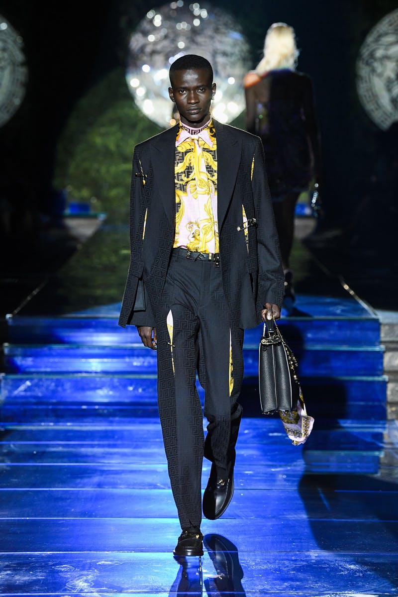 fendi versace fendace collab kim jones donatella swap collection watch lookbook runway milan